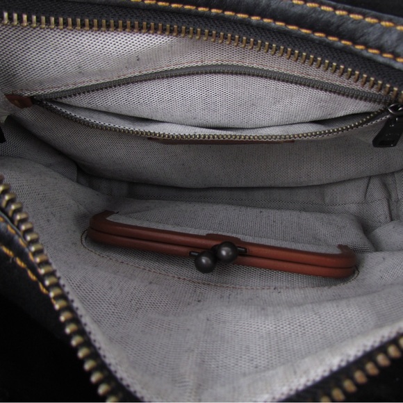 COACH 1941 WILD BEAST DRIP LEOPARD PRINT CALF HAIR ROGUE BAG - Picture 11 of 14